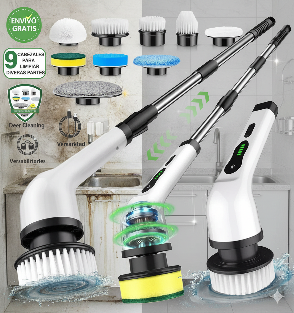 CleanPro 9 →Todo en uno para limpiar sin esfuerzo